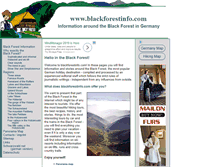 Tablet Screenshot of blackforestinfo.com